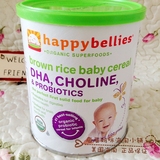 美国海淘Happy Baby喜贝禧贝1段有机高铁糙米米粉DHA+益生菌一段