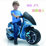 儿童电动摩托车宝宝双驱电车两四轮警车男女大号玩具小孩可坐汽车