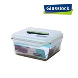 Glasslock韩国进口正品耐热钢化玻璃保鲜盒饭盒大容量菜缸储物盒