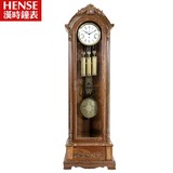 汉时落地钟客厅创意 欧式立钟老爷钟实木德国机械钟表座钟HG3082