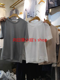 韩国进口 2016年春款 VASELINE 圆领纯色简约修身显瘦T恤