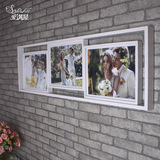 婚纱艺术儿童成长木质床头挂墙大相框组合连体10寸加厚框韩式高档