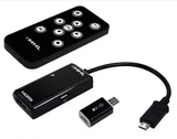 三星MHL to HDMI适配器 MicroUSB转HDMI带遥控高清手机电视连接线