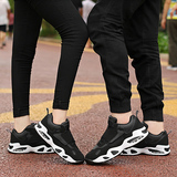 韩版奶油板鞋秋季新款情侣鞋黑白色运动休闲鞋学生跑鞋男女朝流鞋