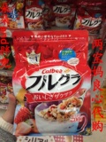 日本代购正品Calbee卡乐比水果果仁谷物营养即食麦片800g在途预定