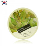 韩国正品The Face Shop菲诗小铺绿茶清洁霜150ML卸妆深层洁面温和