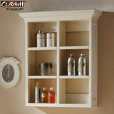 卡拉巴斯501 浴室储物柜 定制美式壁柜 卫生间橡木实木挂墙柜