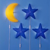 【IKEA/宜家专业代购】 斯米拉 斯加纳儿童壁灯 星星 小夜灯