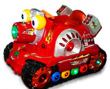 厂家直销2015最新款激光坦克投币摇摇车电动摇摆机特价儿童玩具