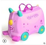 英国高盛贝拉奇儿童行李箱 宝宝旅行箱可骑可坐拉杆箱玩具礼物