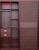 福州家具厂整体衣柜定做实木颗粒板衣橱壁柜橱柜百叶移门家具定制
