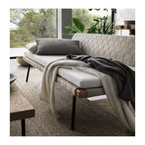 ◆小点宜家代购◆希利 坐卧两用床本色东南亚风格日系沙发无扶手