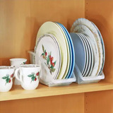 日本进口塑料碗架厨房橱柜置物架碗碟收纳架盘子架晾碗架沥水架子