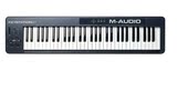 M-AUDIO Keystation 61es 61键MIDI键盘 半配重 送踏板 支架正品