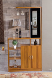 客厅酒柜住宅家具组合板式酒柜现代简约玻璃柜酒柜