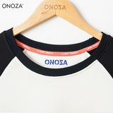 ONOZA2015春秋新款韩版拼色圆领卫衣 Q版蝙蝠侠可爱长袖套头卫衣