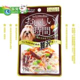 日本多格漫宠物狗零食狗湿粮狗罐头妙鲜包六口味组合包装75g*12