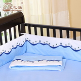 婴儿床围靠纯棉新生儿床上安全护栏宝宝儿童防摔掉床围栏加厚防撞