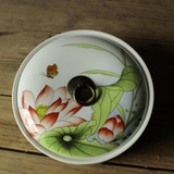 复古中式陶瓷糖果盒现代中式禅意装饰品餐桌茶几客厅茶叶罐摆件