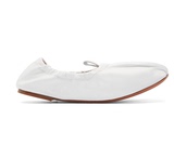 Acne Studios白色爱兰歌娜的平底芭蕾鞋  161129 f118002