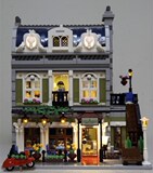 LEGO乐高 10243巴黎餐厅LED灯饰套装 街景灯 发光零件 USB插口