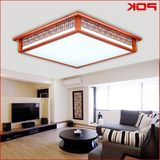 POK 中式风格吸顶灯 24W实木LED长方形 客厅卧室吸顶灯