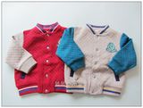 丽婴房专柜正品2015年秋冬新款彼得兔男童宝宝针织外套8553000701