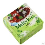 冬期限定/日版 日本原装进口明治Meltykiss雪吻巧克力浓抹茶味56g