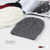 冬季新品热销外单高端纯羊绒手编棒针加厚保暖男女帽子可预定