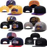 NBA湖人队嘻哈棒球帽男女运动篮球帽Los Angeles Lakers科比帽子