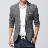 春季新款男士休闲小西装 韩版青年个性修身西服单西外套西装