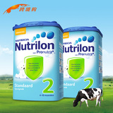Nutrilon诺优能荷兰本土原装进口荷兰牛栏奶粉2段婴幼儿奶粉2罐