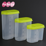 Fasola大容量杂粮储物罐 厨房有盖塑料密封罐 食品干果收纳保鲜盒