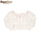 Pawinpaw宝英宝韩国童装儿童女童针织衫开衫纯棉PCCK42444D