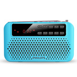 【天猫超市】Philips/飞利浦SBM120插卡音箱便携迷你音响收音机