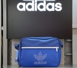 adidas/三叶草专柜正品新款男女海洋蓝色单肩背包斜跨包S20090