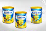 现货2罐包邮 新西兰原装本土karicare可瑞康奶粉1段2段3段4段英文
