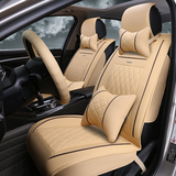 皮革汽车坐垫夏季皮革大众途观迈腾哈佛H6Q52016通用皮革秋季座垫