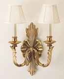 欧美式法式复古全铜壁灯 别墅样板房美式乡村卧室走廊双头壁灯