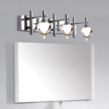 现代简约led镜前灯防水防雾化妆镜柜浴室卫生间镜灯单双三头壁灯