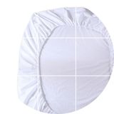 正品保证白色床笠 单件纯色全棉床单防滑床套床罩1.2/1.5m/1.8床