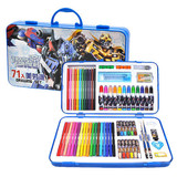 儿童画笔套装礼盒美术用品画画工具箱小学生水彩笔蜡笔组合的男孩
