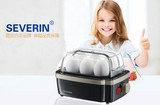 德国severin EK3157 多功能煮蛋器蒸蛋器蒸蛋羹一次6枚 全国包邮