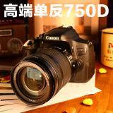 【蚂蚁摄影】0首付分期Canon/佳能750D 18-135STM单反数码照相机