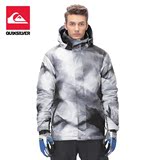 Quiksilver 冬季滑雪服防风防水三合一男滑雪套装冲锋衣 53-1276