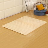 定制实木硬床板折叠床板松木排骨架单人1.5双人1.8米加宽榻榻米