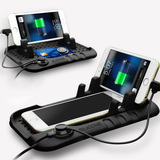 车载手机支架磁性吸盘式仪表台创意多功能苹果三星小米通用手机座