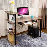 蔓斯菲尔电脑桌 台式简约钢木办公桌简易书桌环保创意 简易写字台