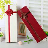 高档长方形玫瑰礼盒礼品盒装花束材料盒子鲜花包装材料批发