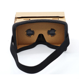 特价包邮 vr眼镜纸盒版 VR虚拟现实眼镜谷歌3D眼镜纸盒手工体验版
